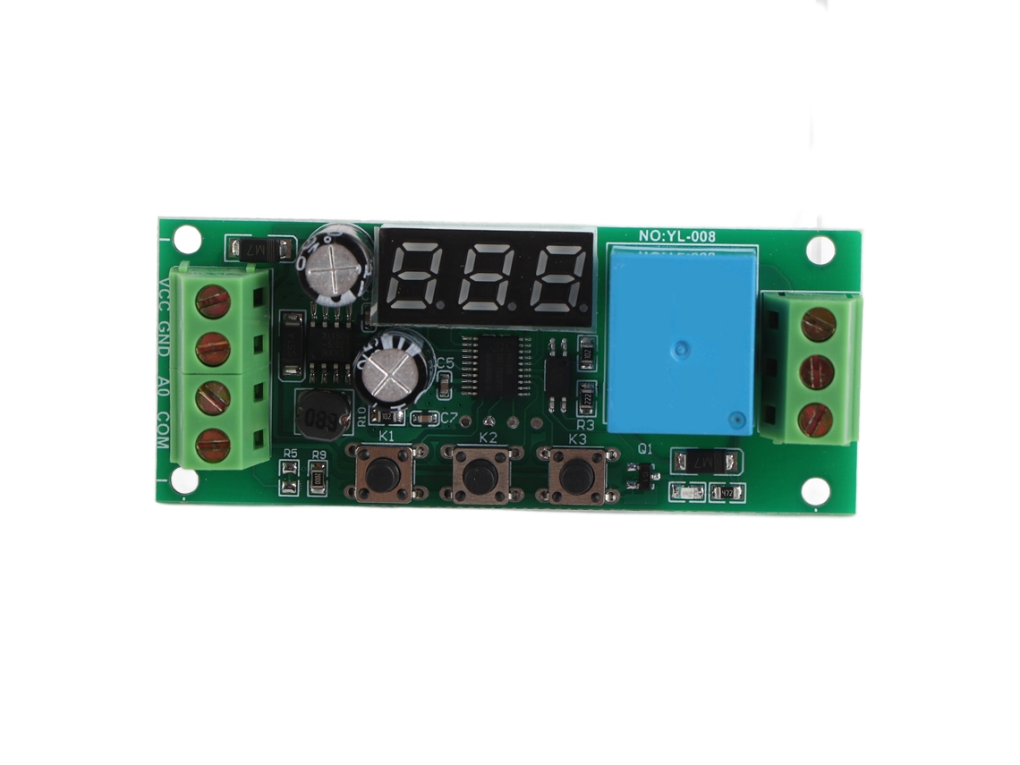 Sensor de Corrente Digital 4-20mA com Relé e Display LED