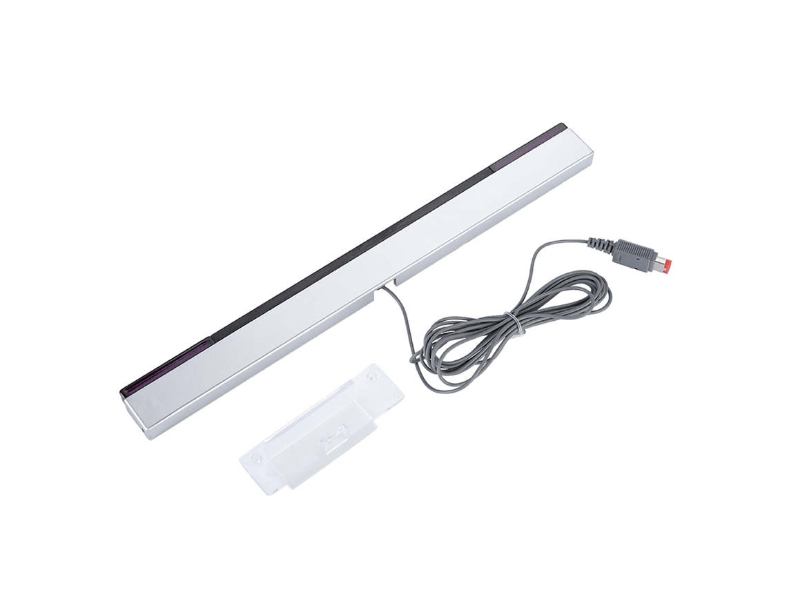 Barra De Sensor Com Receptor E Suporte Para Sinal Infravermelho Ir Com Fio Para Console Nintendo Wii