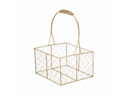 Cesta de Flores de Ferro S/MARCA Resistente para Arranjos, Festas, Casamentos e Eventos