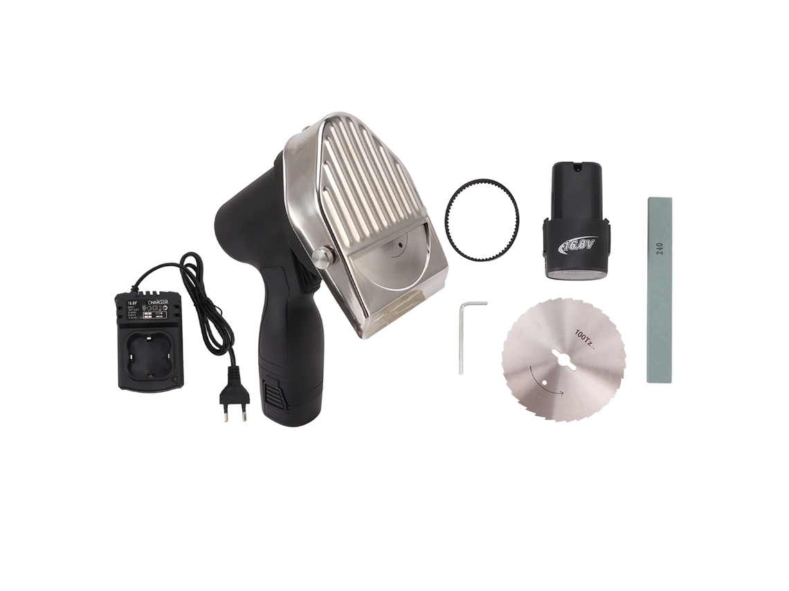 Laxiscreed Fatiador Portátil Sem Fio Com Espessura Ajustável Até 8mm E Bateria Compatível