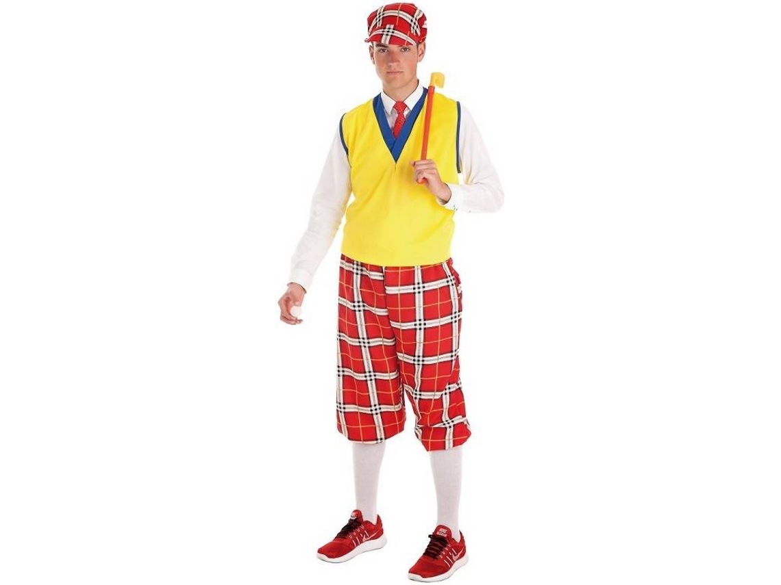 Fato de Homem TOPDISFARCES Jogador de Golf (Tam: XL)