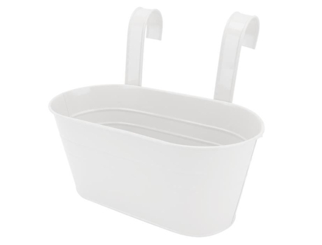 EBTOOLS Suporte para Plantas Suspensas Balde de Ferro para Vasos de Flores com Gancho Removível para Casa