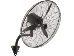 Ventilador Nebulizador de Montagem em Parede, 74,9 Cm, 3 Velocidades Alta Velocidade Máx. 9500 Cfm, Parede Industrial Oscilante À Prova Água,