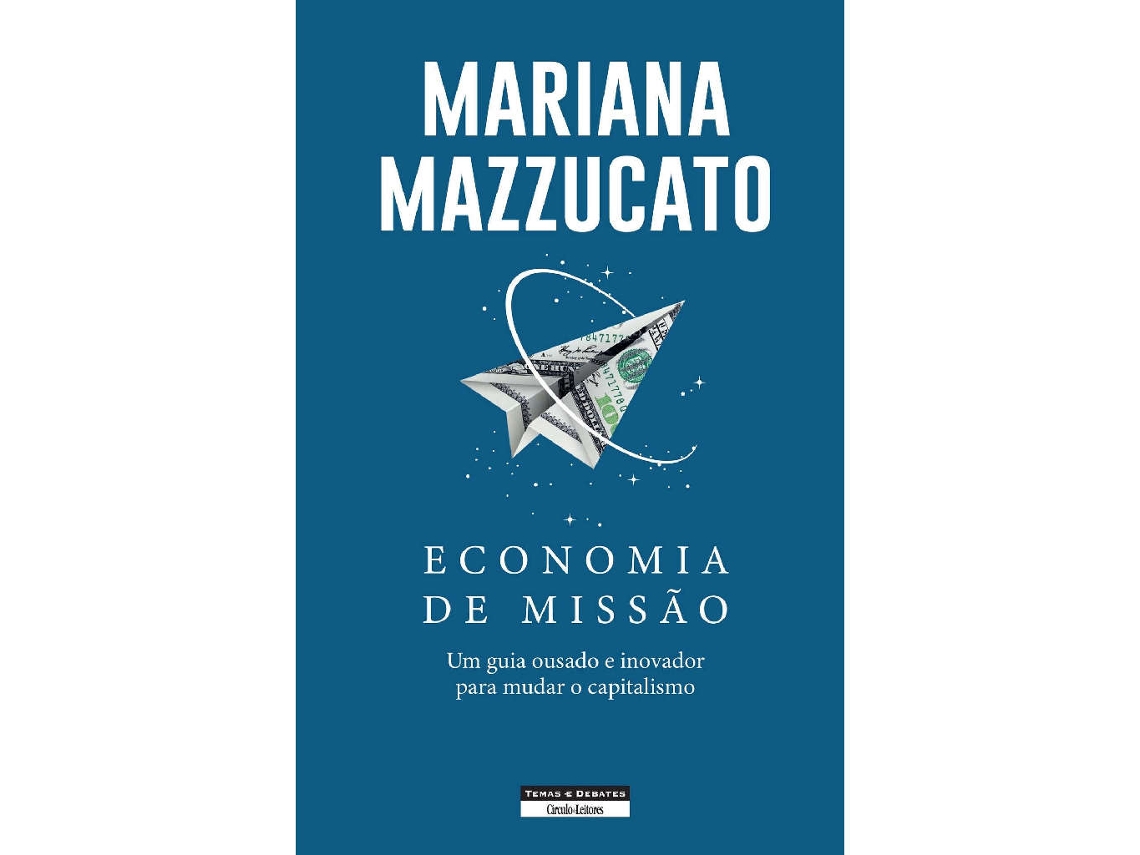 Livro Economia de Missão de Mariana Mazzucato (Português)