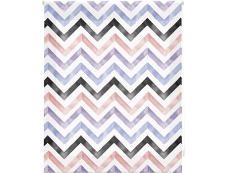 Estore de Rolo HAPPYSTOR ZigZag Impressão Digital Gostar E98001 150x180 cm