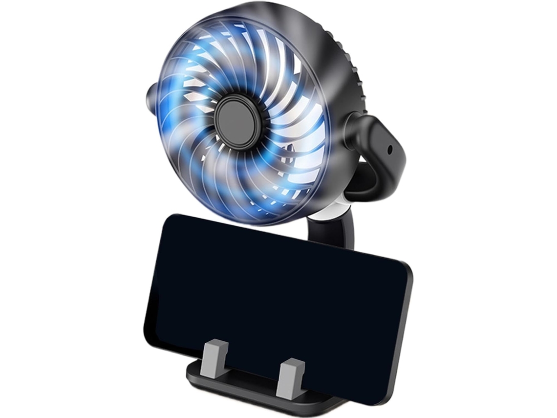Ventilador Portátil Para Carro Com Rotação Resfriamento Do Veículo