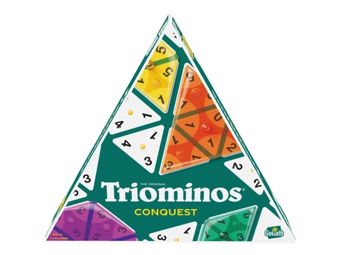 Triominos Conquest 24 Jogo de Tabuleiro Goliath