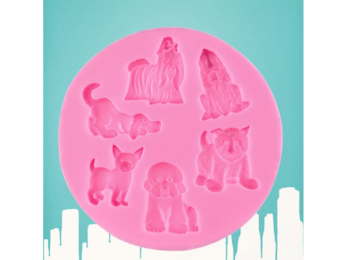 Molde De Silicone Para Bolos Diy Divertido Para Chocolate SUNNY SPACES