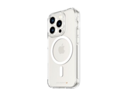 Capa Magsafe Antiriscos para iPhone 15 Pro PANZERGLASS Rígida Transparente