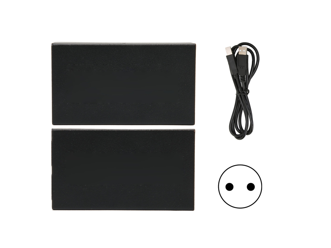 Extensor Usb 2.0 Com Transmissão Panorâmica E Alimentação Poc, 2 Vias, Sobre Ethernet, 100 240v