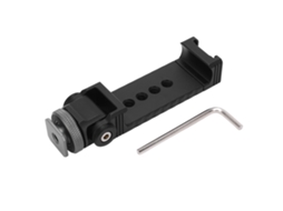 2026 suporte para Telefone com Parafuso de 1/4 Polegada e Cold Shoe, Clip de Tripé para Smartphone