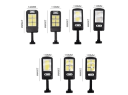 Laxiscreed Luz Solar Led De Parede Para Pátio E Ruas Com Iluminação Forte
