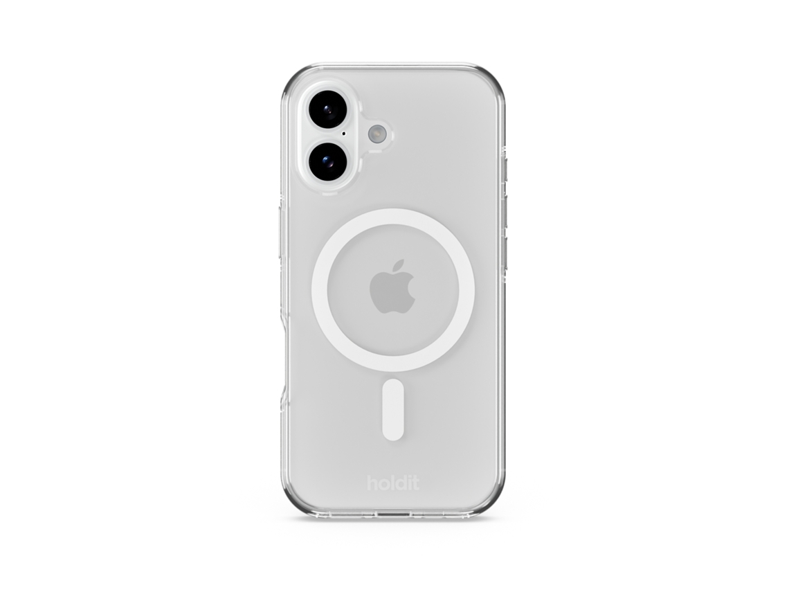 Capa Magsafe Para Iphone 17 Branca/transparente