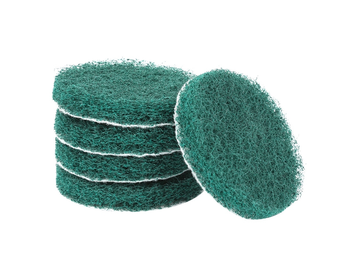 5pcs Esponja de Limpeza Polida Autoadesiva 75mm | S/MARCA