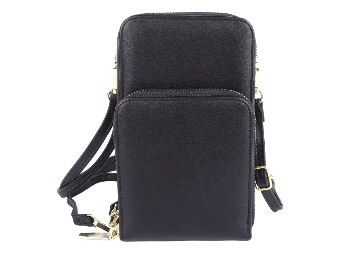 Bolsa touchscreen para celular mini multifuncional com capa de proteção PU para shopping e outdoor | S/MARCA