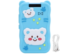 Telefone Toy Mali mini com tela touch de 2.8 polegadas, câmera giratória, MP3, MP4 e jogos para crianças azul