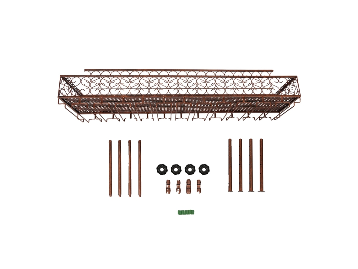 Adega, Altura Ajustável, Design Moderno, Bronze