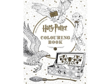 Livro Harry Potter Coloring Book de Vários Autores (Espanhol)