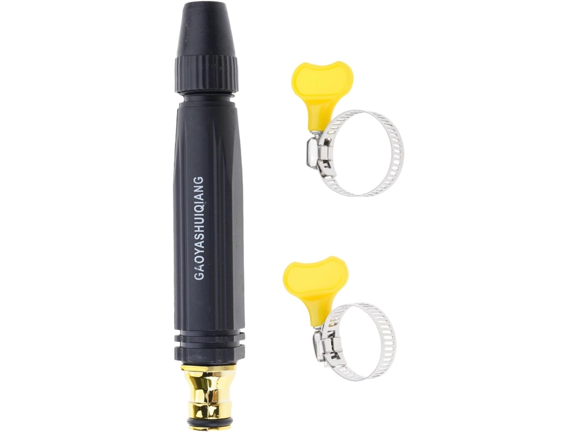 Pulverizador De Água Pressurizada, Bico Para Lavagem E Rega De Carros, Fácil De Usar, Jato Direto Portátil.