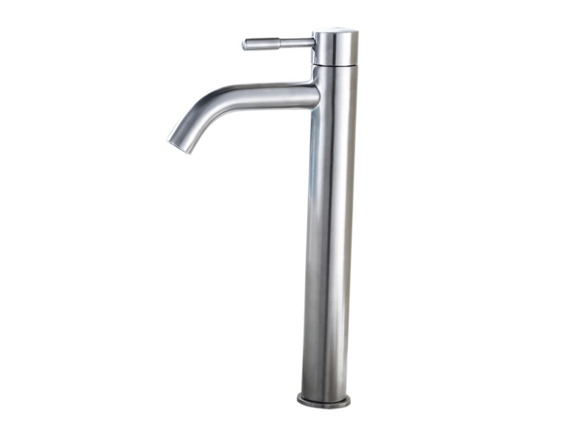 Torneiras de cozinha com pulverizador Torneira de banheiro de níquel escovado Torneira de banheiro Torneira de vaidade de furo único Torneira cas