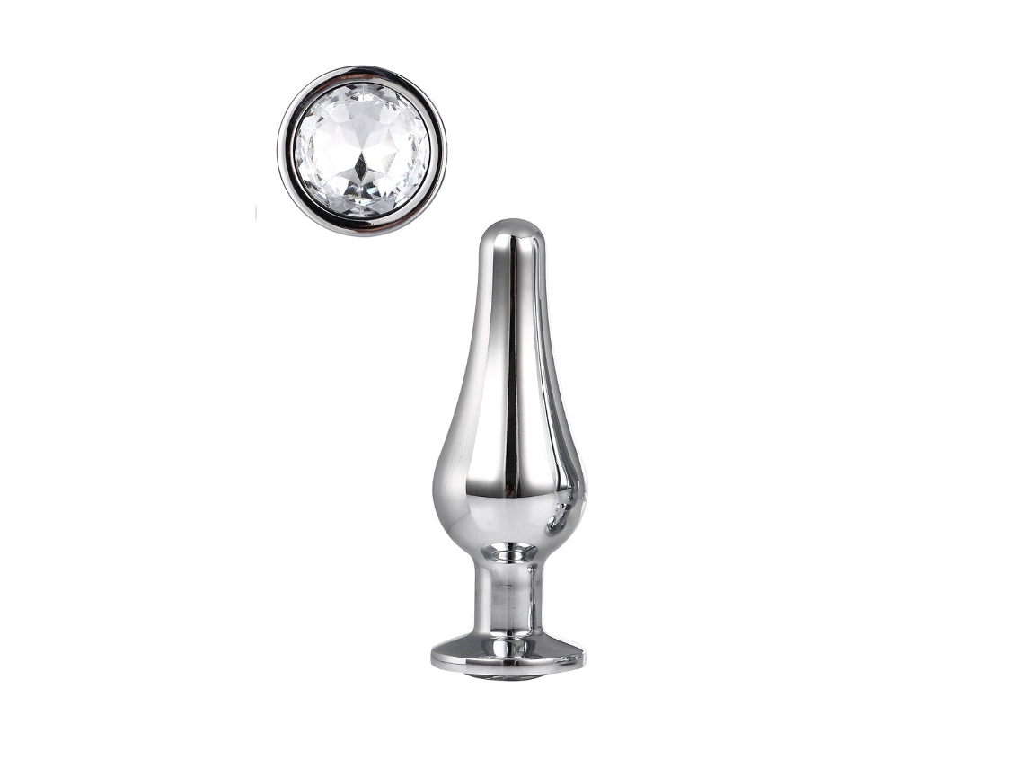 Plug Anal DREAM TOYS Gleaming Love (Prateado - Ø 2,9 cm)