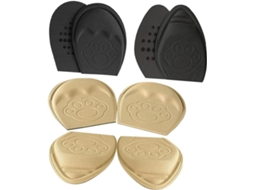 4 Pares De Protetores Adesivos Antiderrapantes Para Calçados, Almofadas Confortáveis E Respiráveis Para A Parte Frontal