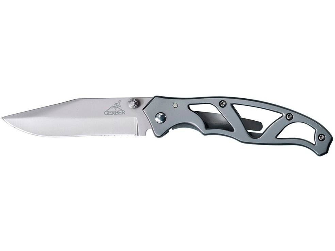 Ferramenta GERBER Paraframe I Folder Fine Edge Cinzento
