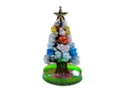 Árvore De Natal Cristalizada: Interessante, Romântica E Com Flores, Perfeita Para Crianças.-aquaforge
