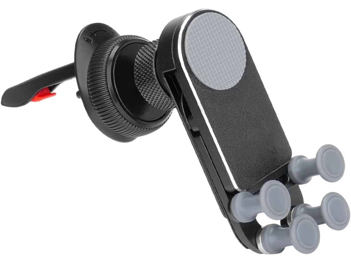 Suporte Giratório Ajustável Para Celular Com Ventilação, Antiderrapante, Para Smartphones.