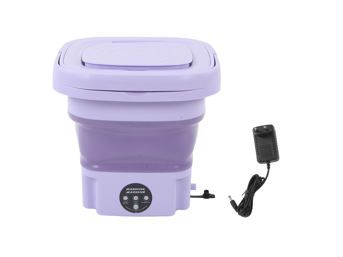 Máquina de lavar plegável portátil 8l com baixo ruído S/MARCA