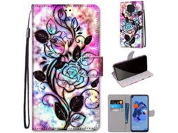 Capa Alça Pulso Protetora para Huawei Mate 30 Lite HONGWE. Magnética com Porta-Cartões