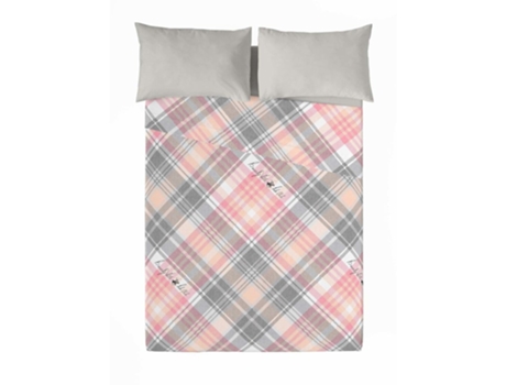 Lençol de cima Beverly Hills Polo Club LYSA PINK 1 Peça Solteiro 160 x 270 cm