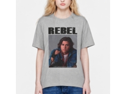 Rockinstone Breakfast Club Movie Outlaw Heather Gray Adult T-shirt Size:s