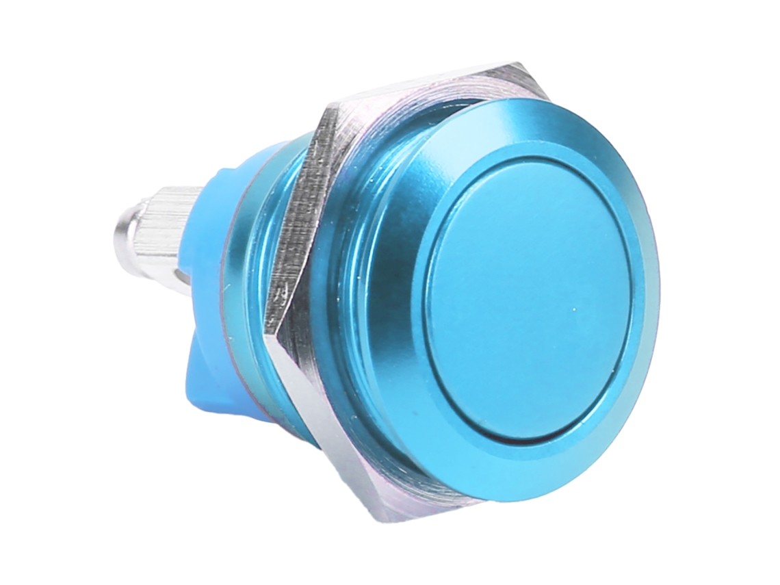 Interruptor Push button Metálico Impermeável Autorenovável