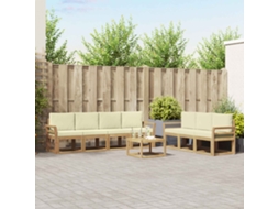 Vidaxl Conjunto De Sofás Para Exterior 7 Pcs