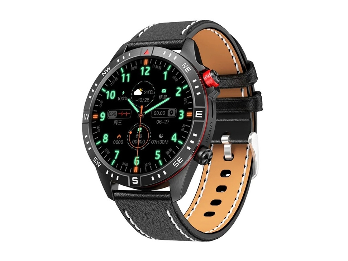 Smartwatch com Bluetooth, Chamadas e Notificações Esportivas, Preto, Bestvite