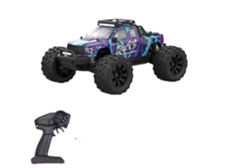 Carro De Corrida Rc, Escala 1/14, 4wd, 80km/h, Pt14r 3b Azul