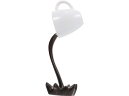 Escultura Decorativa Resina Formato Xícara Branca Flutuante Ideal Decoração Escritório Estilo Simples Elegante GOKOCO
