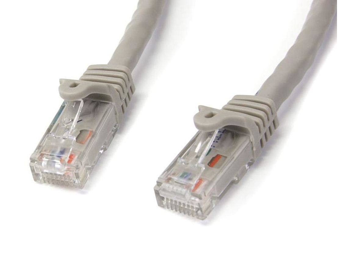 Cabo de Rede StarTech (RJ45 - 15 m - Cinzento)
