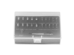 Kit De Extração De Parafusos Danificados E Pinos Quebrados 22 Peças Ferramenta Hss Barra Comum 60mm