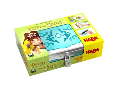 Jogo de Tabuleiro HABA Find The Code - Pirate Island (4 Anos)