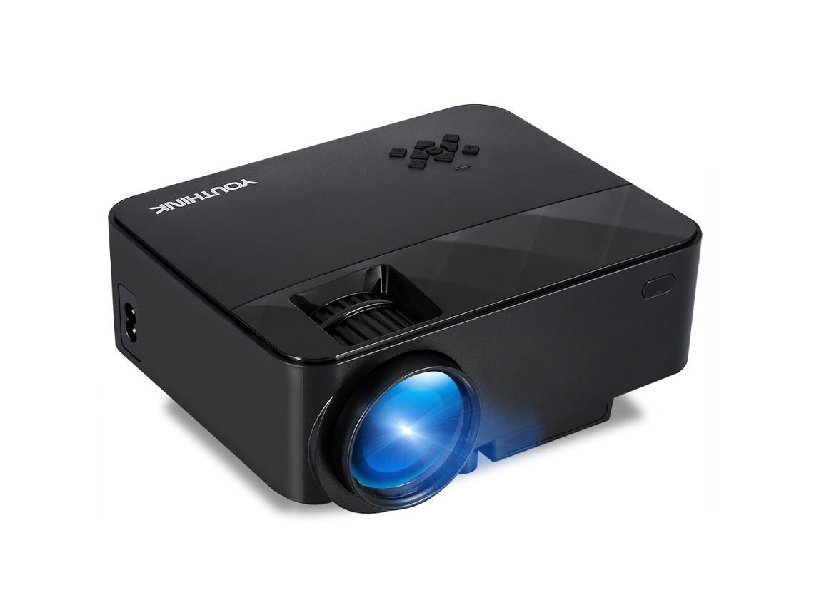 Laxiscreed Projetor T21 Mini Com Hdmi, Cartão Tf E 800x480 De Resolução, Preto, Ideal Para Fba