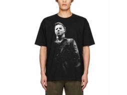 Rockinstone Halloween Boo Black Adult T-shirt Size:l