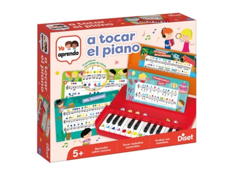 Diset Yo Aprendo A Tocar El Piano Juego Educativo 1120200286 Disetp25