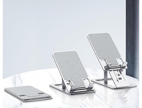 Suporte Para Celular, Suporte Totalmente Dobrável Para Mesa, Compatível Com Dock Para Celular De Mesa