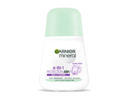 Mineral Roll On Antiperspirant 6 In 1 Floral Fresh, 50ml Garnier