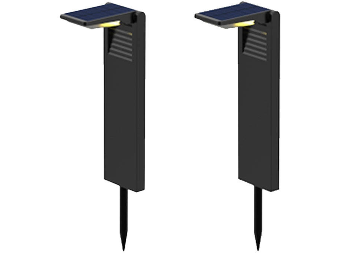 Iluminação Decorativa LUMI JARDIN (Preto - Plástico - 16x9x41 cm)