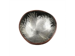Tigela de Coco Decorativa NOVA LINE, Branca, para Decoração e Pequenos Itens
