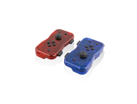 Controladores Dualies Azul/Vermelho para Nintendo Switch Preto NYKO