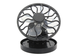 Ventilador Solar Redondo De 8 Cm